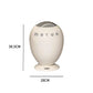 Modern White Little Dinosaur Egg Smart Trash Can – Automatic Sensor Lid