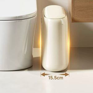 Luxury Stylish Slim Design Bathroom Trash Can