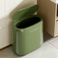 Modern Large-Capacity Bathroom Trash Can – Slim, Elegant & Sealed