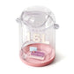 Creamy Stylish Style Flip-Top Trash Bin – Pink