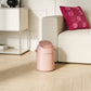 Creamy Stylish Style Flip-Top Trash Bin – Pink