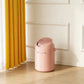 Creamy Stylish Style Flip-Top Trash Bin – Pink