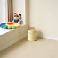 Creamy Stylish Style Flip-Top Trash Bin – Beige