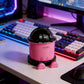 Mini Desktop Trash Can with Phone Holder