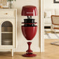Luxury Red Wine Glass Style Goblet Trash Can – Large Capacity, Movable with Wheels