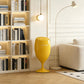 Creative Goblet-Style Trash Can – Tall No-Bend Design with Wheels