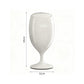 Elegant Tall Trash Can with Wheels – Large Capacity Goblet Design