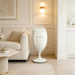 Elegant Tall Trash Can with Wheels – Large Capacity Goblet Design