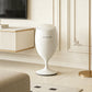 Elegant Tall Trash Can with Wheels – Large Capacity Goblet Design