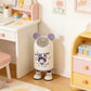 Modern Cartoon Flip Lid Trash Can – Stylish Large Capacity Bin for Children’s Room