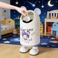 Modern Cartoon Flip Lid Trash Can – Stylish Large Capacity Bin for Children’s Room