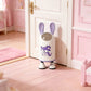 Luxury Cartoon Flip-Lid Trash Can – Large Capacity Kids Bedroom Bin