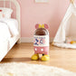Cartoon Style Trash Can with Lid – Large Capacity Bin for Living Room & Kids Bedroom