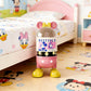 Cartoon Style Trash Can with Lid – Large Capacity Bin for Living Room & Kids Bedroom
