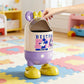 Cute Cartoon Trash Can with Lid – Stylish Large Capacity Home Waste Bin