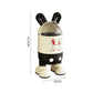 Cute Rabbit Flip-Lid Trash Can – Large Capacity Cartoon Home Waste Bin
