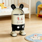 Cute Rabbit Flip-Lid Trash Can – Large Capacity Cartoon Home Waste Bin