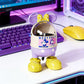 Cartoon Style Desktop Trash Can with Lid – Mini Cute Desk Bin