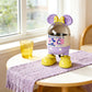 Cartoon Style Desktop Trash Can with Lid – Mini Cute Desk Bin