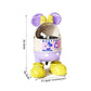 Cartoon Style Desktop Trash Can with Lid – Mini Cute Desk Bin