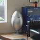 Silver Dinosaur Egg-Style Sorting Trash Can