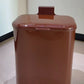 Wall-Mounted Kitchen Trash Can – No Bending Needed – Coffee Brown